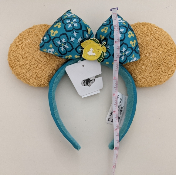 Last One!! NWT! Disney Parks Salut Limencello Lemon Minnie Ears Epcot Italy - Picture 4 of 12